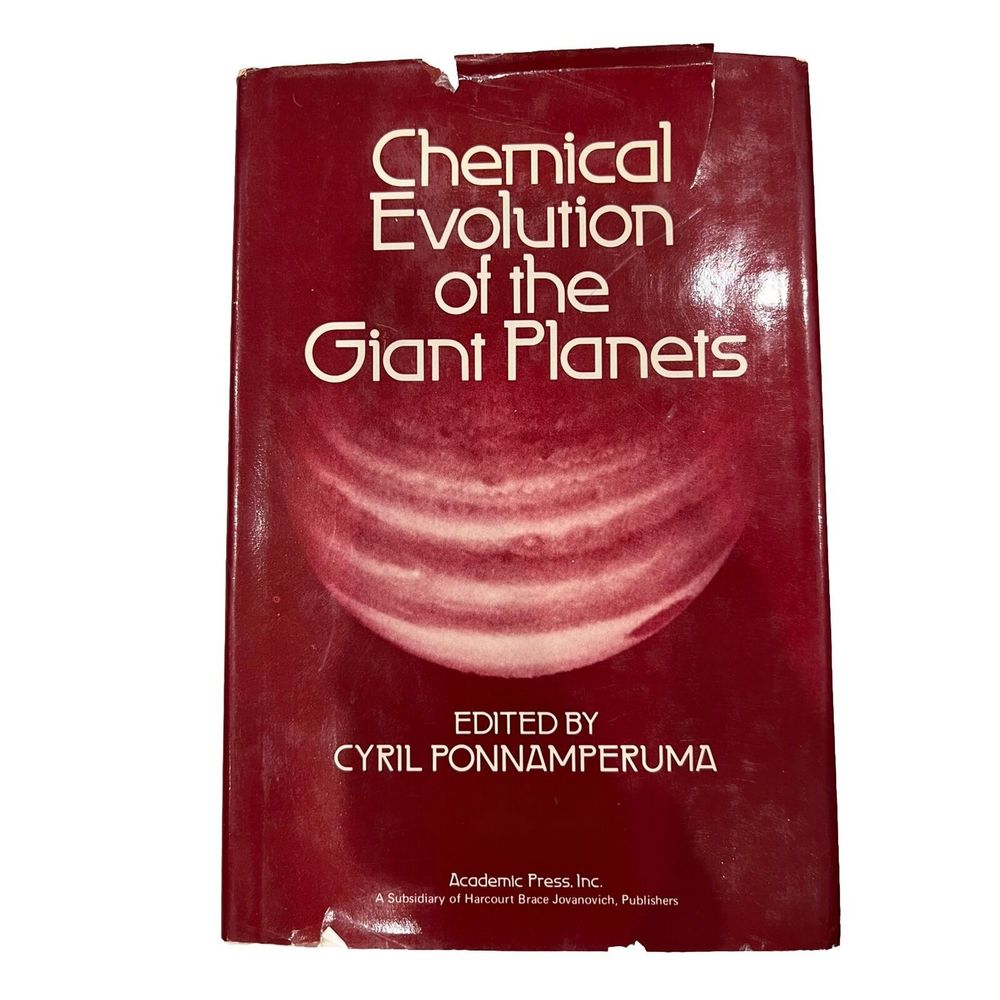 Chemical Evolution of the Giant Planets 1976 Cyril Ponnamperuma